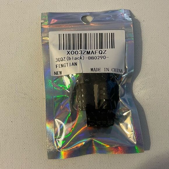 Toyota Logo valve Stem caps in black set of 4 NWT - Picture 4 of 4